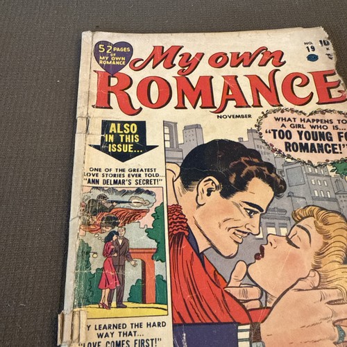 My Own Romance 19, Nov 1951 Atlas pre-code romance comic - Picture 5 of 16