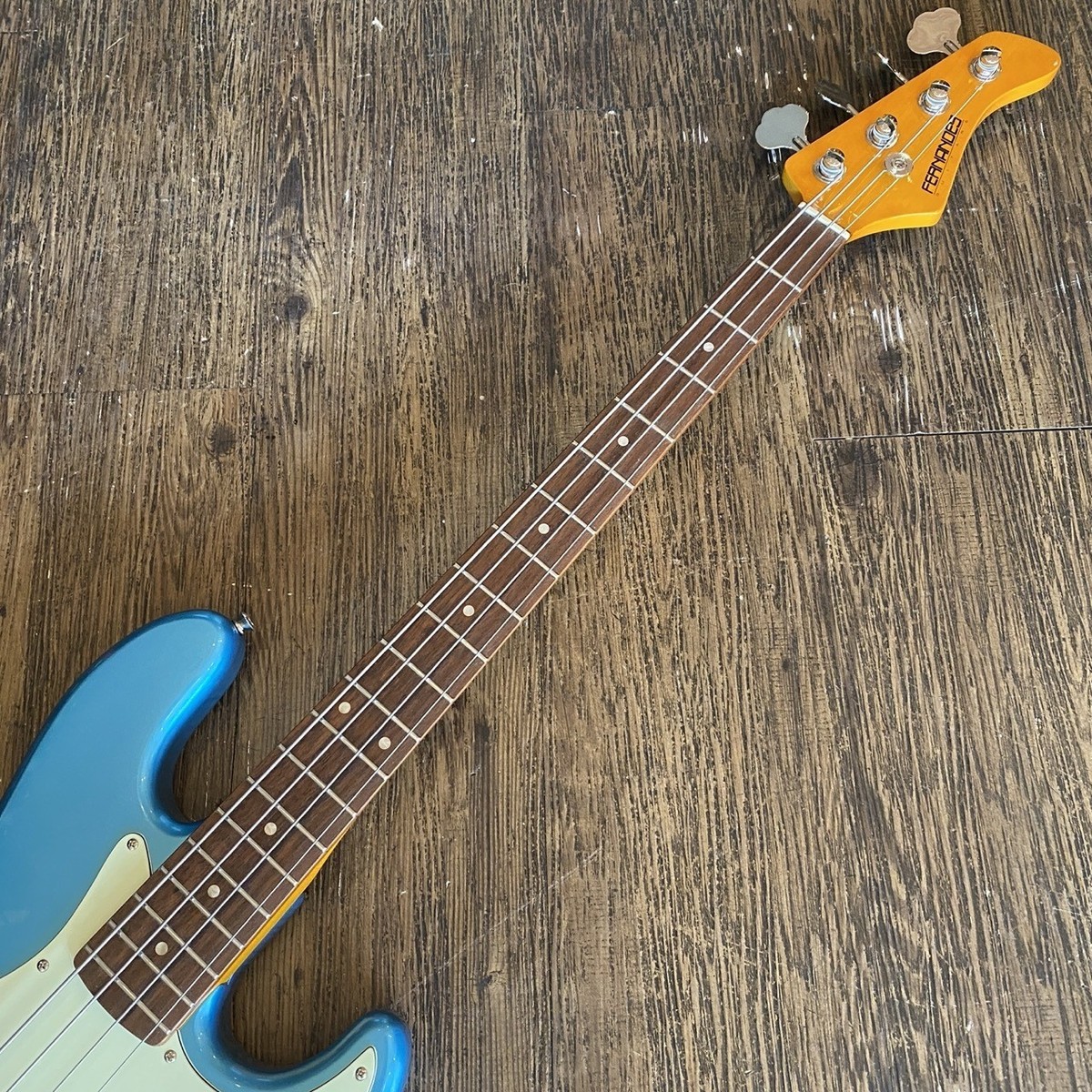 『美品』FERNANDES RJB 380 JAZZ BASS FERNANDES フェルナンデス RJB-380 BLK/L エレキベース(フェルナンデス
