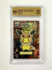 2025 POKEMON HALLOWEEN Collectoons Card #91 Pikachu Eevee Costume DCM PSA 10