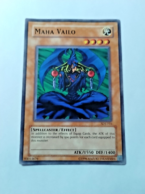 yugioh maha vailo deck Yu-Gi-Oh! - (DLG1-EN054) - Dark Legends - Unlimited Edition the ATK of this monster is increased by 500 points for each card equipped to this monster. Yu-Gi-Oh! Duel Links - Atem