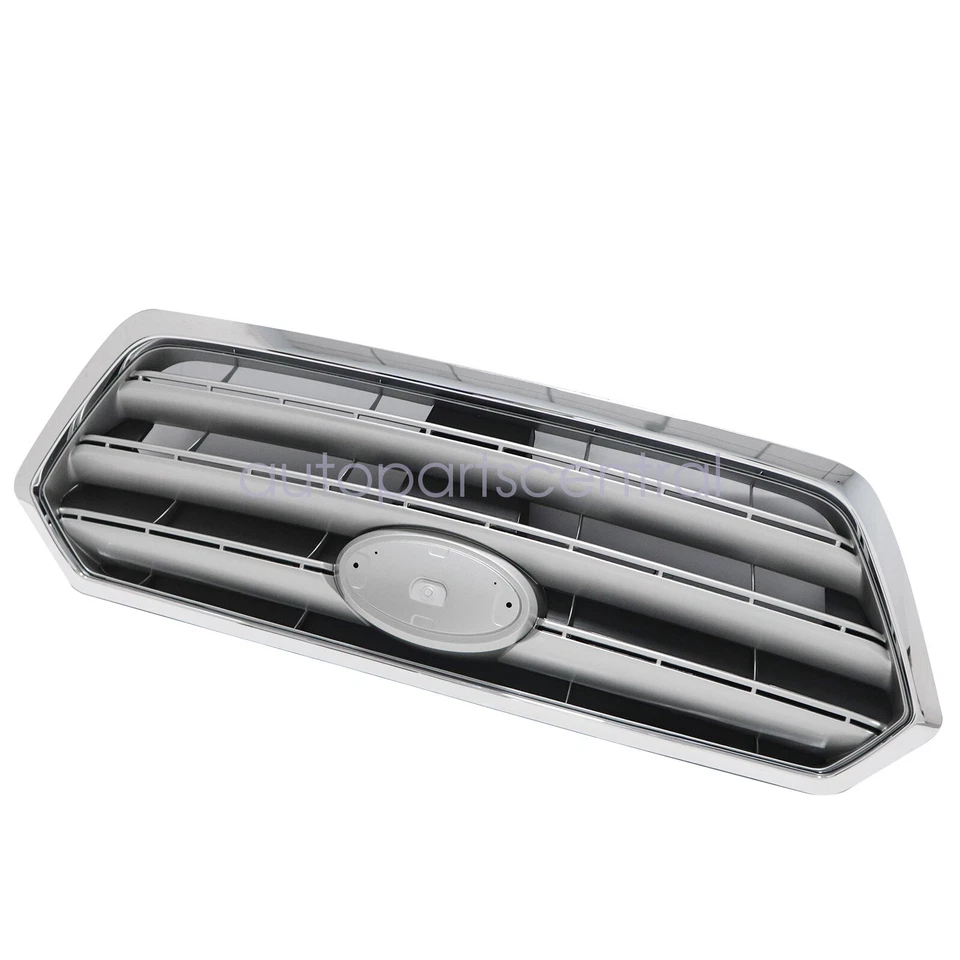 Parrilla delantera pintada moldura cromada para Subaru Legacy 2015-2017 EE. UU. Foto 3 de 4