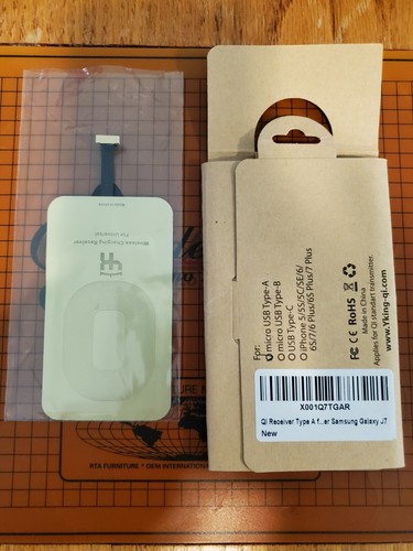 Qi Wireless Charger, Micro USB Type-A for Samsung - Picture 2 of 2