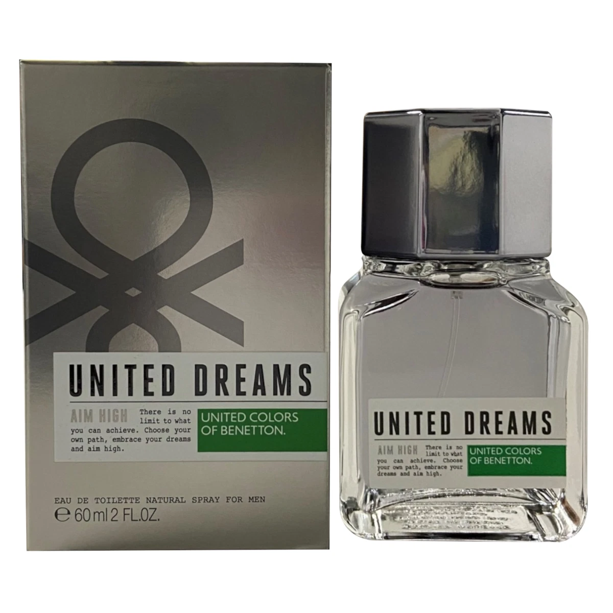 Perfume United Dreams Aim High Benetton - 100ml - Hombre - Eau De