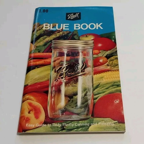Ball Blue Book Canning Freezing Recipes 1974 USED