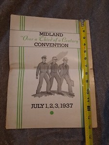 Midland Chemical Laboratiries Inc. Convention Program 1937 Dubuque Iowa