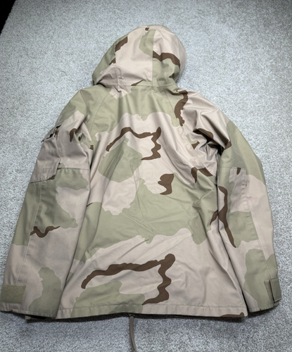 Chaqueta Parka USGI Desert Camo Goretex Clima Frío ECWCS Pequeña Corta - Imagen 14 de 15
