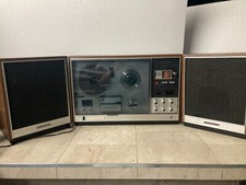 Panasonic Rs-763fs Reel To Reel Tape Recorder, Fm/am Radio & Speakers.*amazing!*