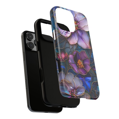 Magnolia Flower Phone Case, Faux Mother of Pearl Floral Cover | X48 - 第 22/272 張圖片