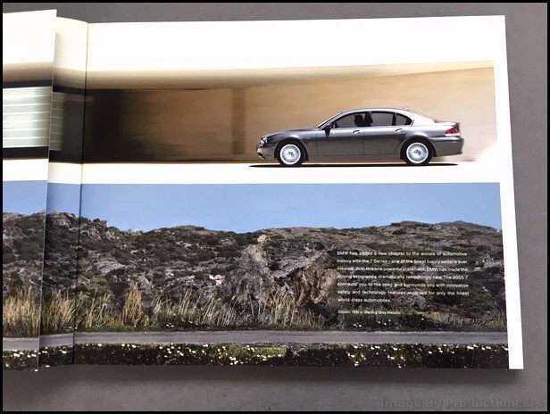 2005 BMW 745i 745Li 760i 760Li 110-page Car Sales Brochure Catalog - 7-Series - Imagem 2 de 4