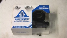 UTG MAX STRENGTH Scope Rings QD 1 Inch High RQ2W1204 NIB