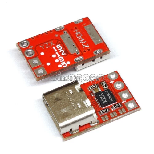 ZYPDS USB-C Type-C PD2.0 3.0 to DC USB Fast Charge Trigger Poll Detector