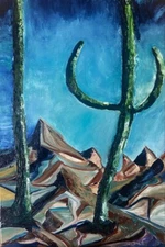 Rare Earth by James Dick | Impressionist | Oil Painting | Abstract Landscape