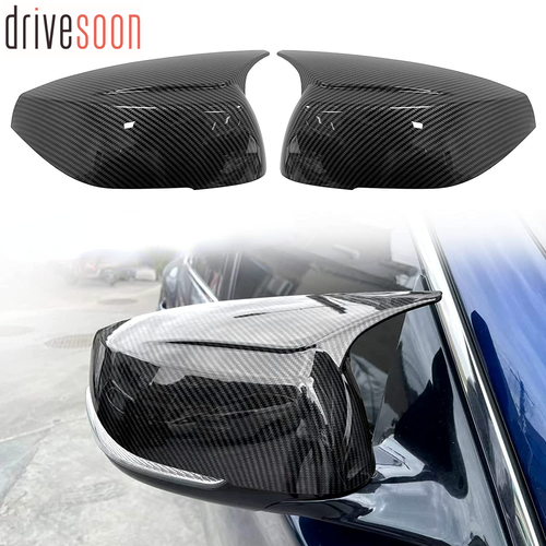 New Carbon Fiber M3 Style Side Mirror Cover Cap For Infiniti Q50 Q60