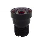 2.1mm No Distortion 8MP 4K 1/2.8" M12 Mount Surveillance Camera Starlight Lens