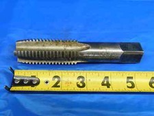 GREENFIELD 1 1/8 7 NC HSS PLUG TAP 4 STRAIGHT FLUTE 1.125