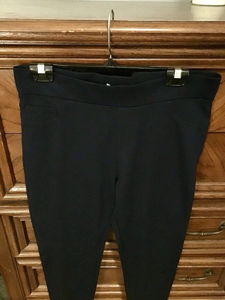 Leggings elegantes Marty M azul marino talla L Foto 2 de 4