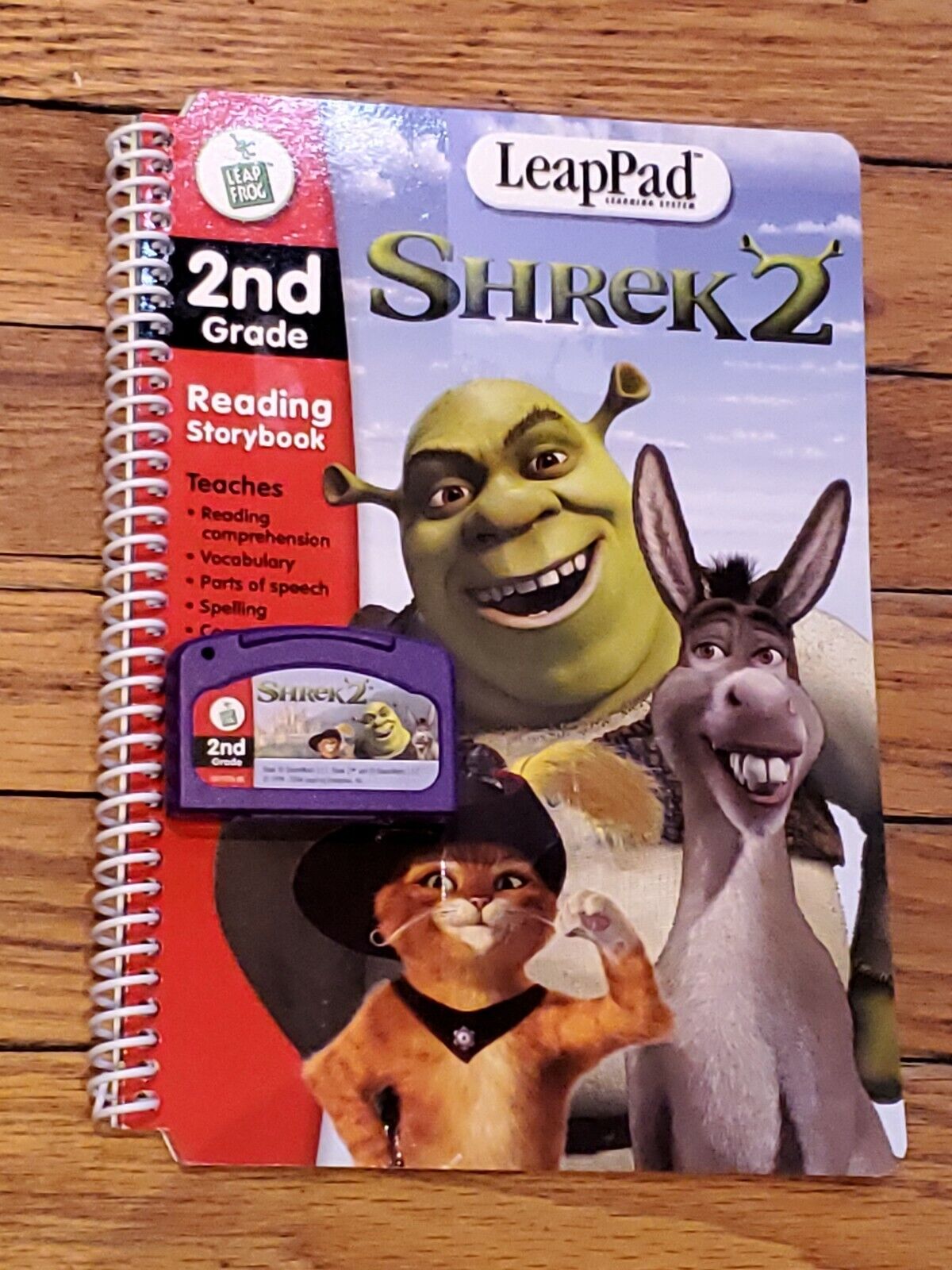 Shrek on the Croc | Spiral Notebook