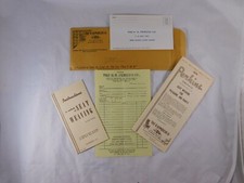 Vintage H.H. Perkins Instructions Seat Weaving Booklet  Catalog Envelopes