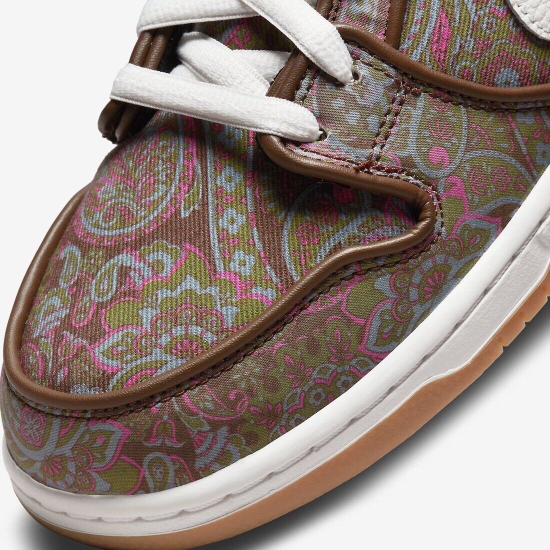 Nike SB Dunk Low Pro PRM Paisley Brown DH7534-200 Men's Size Nike SB Dunk Low Pro PRM Paisley Brown DH7534-200 Men's Size