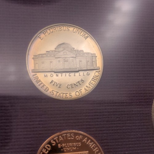 1989 Proof Set US Mint - 5 Coin Set - Nice Toning Clad #01 - Picture 12 of 15