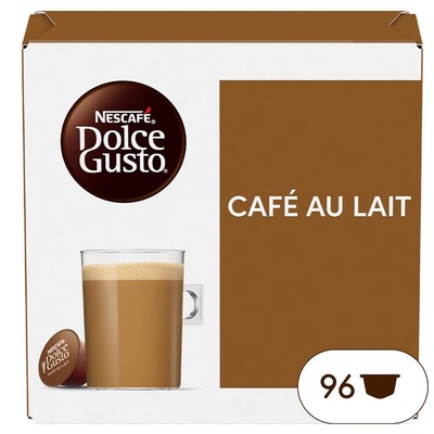 Nescafé Dolce Gusto Milchkaffee - Kaffee - 96 Kapseln 6er Pack x 16 Dosen