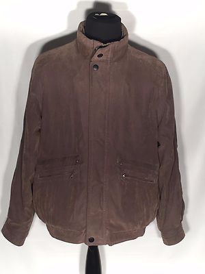 RTF by Rainforest Mens Large Polyester Blend Brown Full Zip Heavy Winter Jacket