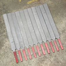 Hosco Steel Nut Files Set – 11 pcs – TL-NF11