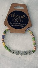 Lucky Glow In The Dark Beaded Bracelet