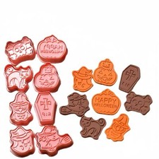 Set Di 8 Formine Per Biscotti Di Halloween