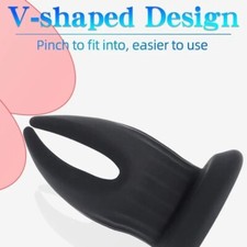 Speculum Spreader Butt Ring Unisex Silicone Opening Hollow Dilator BDSM Chastity