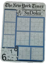The New York Times Syndicate Sudoku Puzzle Excalibur Electronics Games
