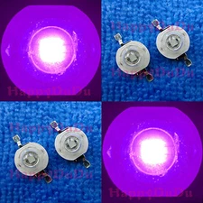 5pc~100pcs 3W 45mil UV 365nm~395nm~420nm Purple LED Lamp Beads Light Bulb Curing