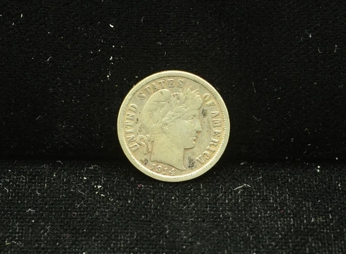 1914 Barber Dime #EB11927