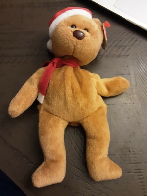 1997 teddy beanie baby pvc