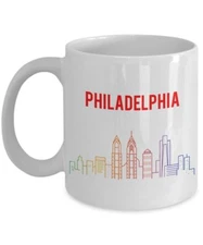 Philadelphia Mug - Funny Tea Hot Cocoa Coffee Cup - Novelty Birthday...