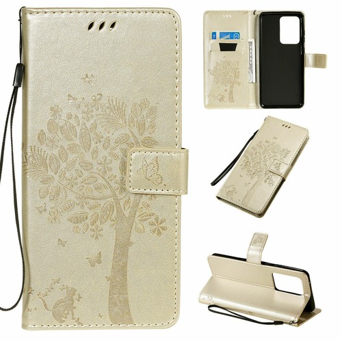 For Samsung Galaxy S23 S22 S21 Note 20 Kitty Magnetic Flip Leather Wallet Case - Picture 15 of 84