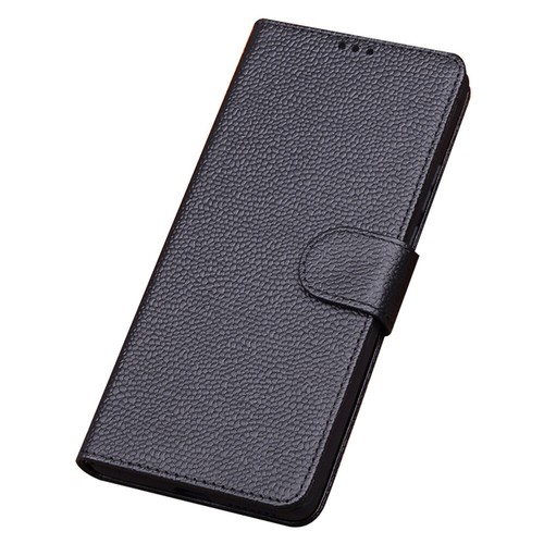 Genuine Calfskin Leather Wallet Flip Case for HUAWEI - Picture 2 of 14