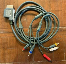 HD TV Component Composite Audio Video AV Cable Cord for Microsoft Xbox 360