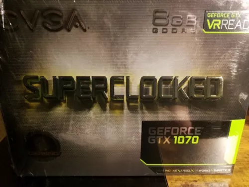 EVGA GeForce GTX 1070 SC 8GB GDDR5 Graphics Card (08G-P4-5173-KR)