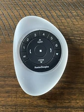 Hunter Douglas Powerview Black Remote with Clear Frost pebble Gen 2