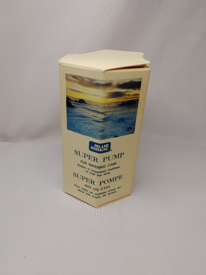 Blue Magic Super Pump Waterbed Fill and Drain Pump Hose Faucet Adapter