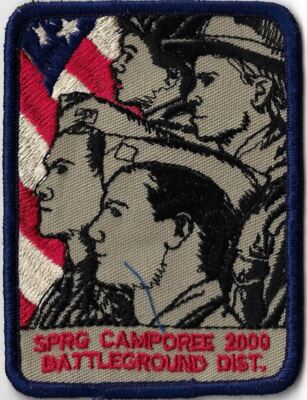 2000 Spring Camporee Battleground District DBL Bdr. [X-2553]