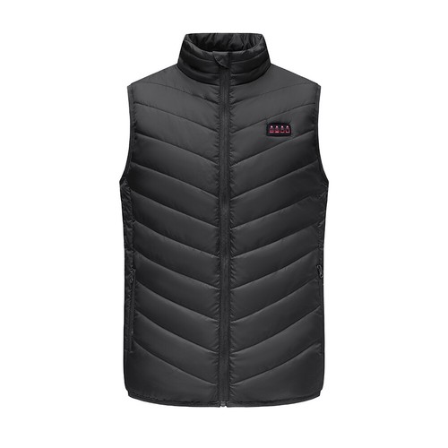 17 Heating Zones USB Electric Heated Vest Winter Thermal Jacket with Battery - Picture 16 of 19