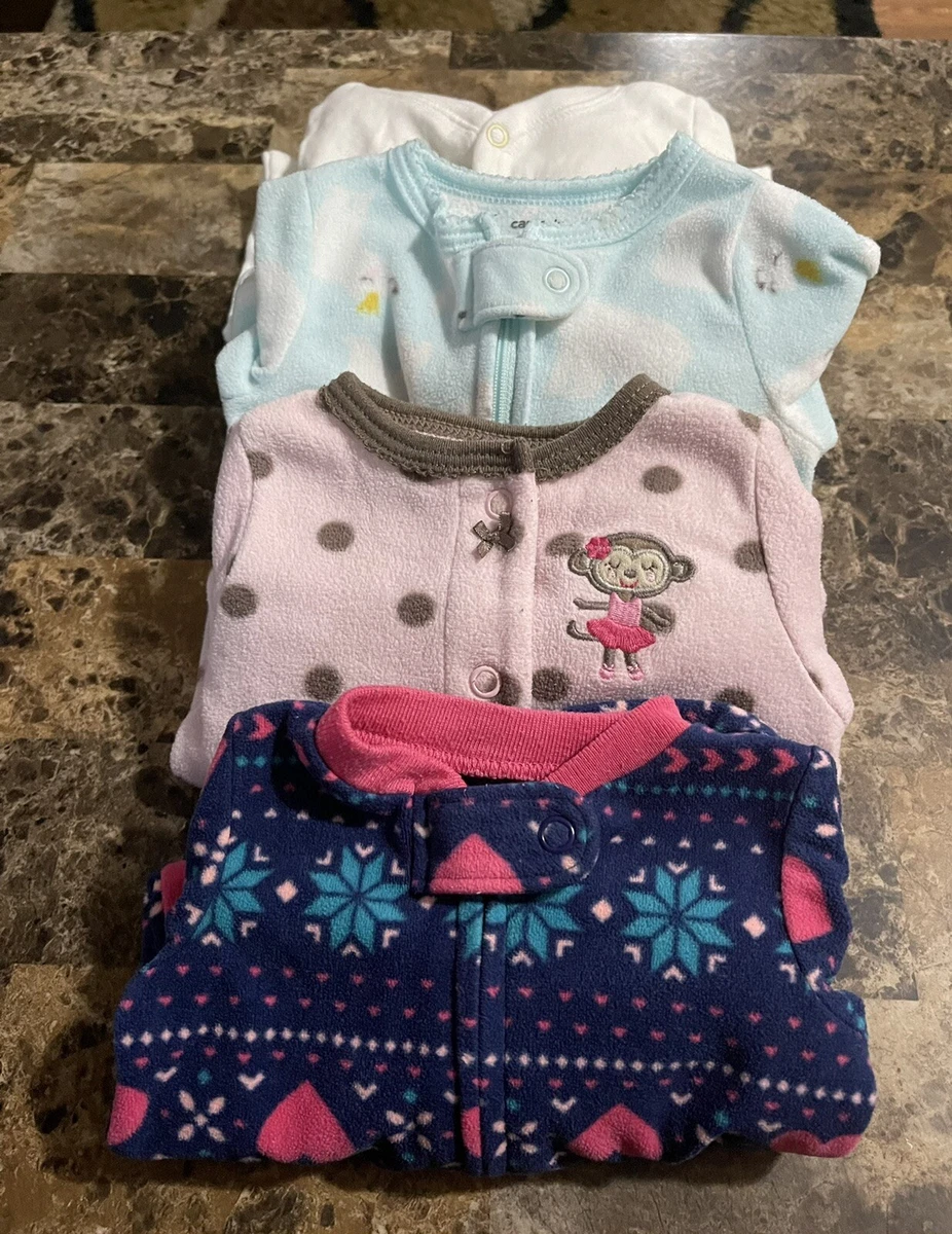 Carters baby girl pajamas sale