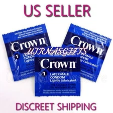 Wholesale Lot Okamoto Crown Skin Thin Condoms 6 12 50 100 200 500 1008