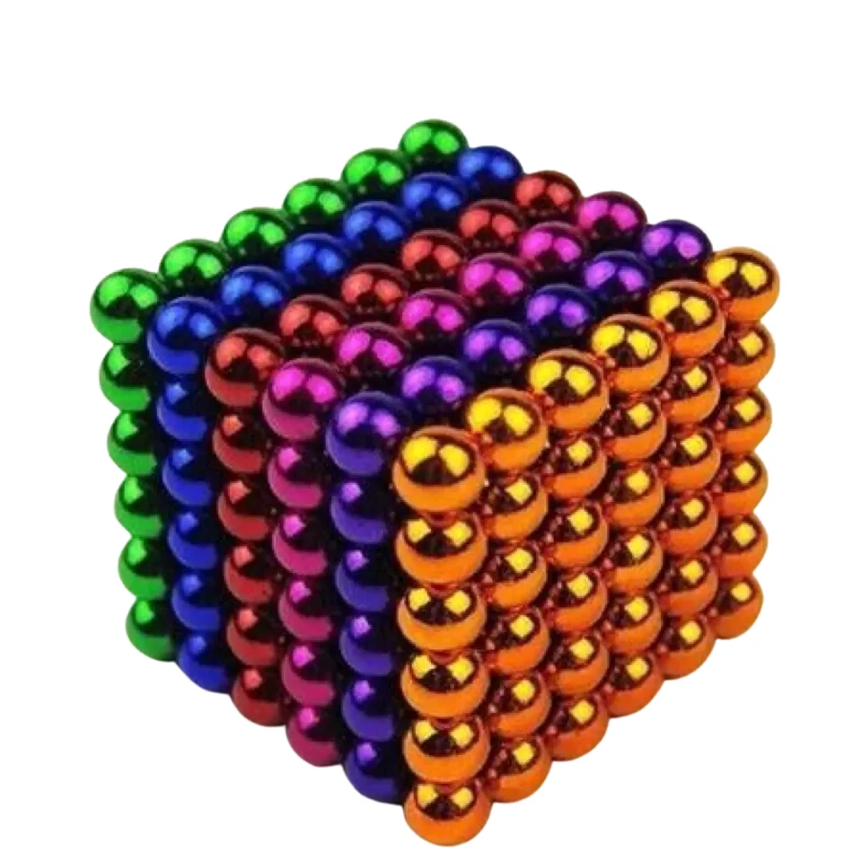 MAAJEEKUTO 216 Stück Neodym Magnete 5 mm Kugel N42 Mini Magnete Starke Haftkraft