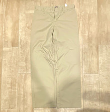 Dickies Beige Twill Workwear Pants Size 30 Straight Leg Flat Front Pockets