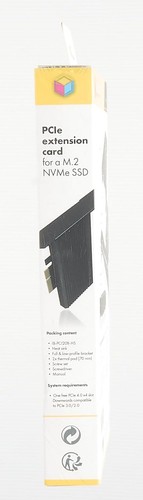 ICY BOX NVMe M.2 SSD to PCIe 4.0 X4 with Aluminium Heat Sink, Adapter Card for K - 第 10/10 張圖片