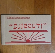 1920 'S DJIBOUTI AFRICA SOUVENIR POSTCARD BOOKLET 20 PC Travel Book Ant