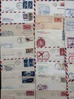 225+ postal covers cachets 1930's - 1970's air mail first flights FDC Art Craft — photo 9